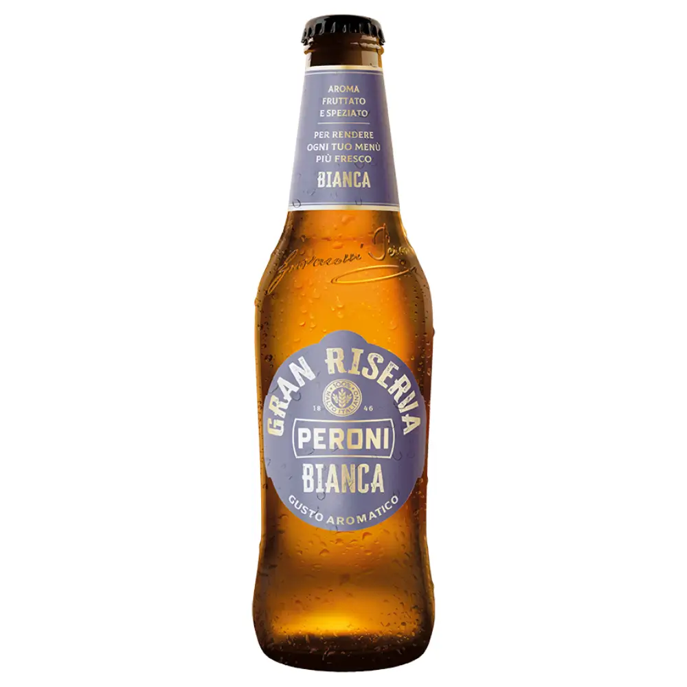 BIRRA PERONI GRAN RISERVA BIANCA 33CL.