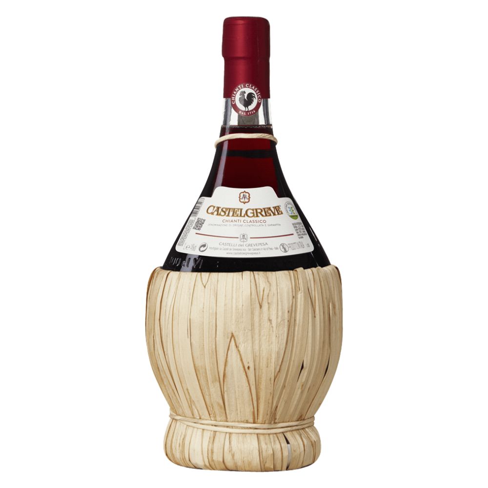 Chianti Castelgreve Fiasco Gallo Nero 1Lt