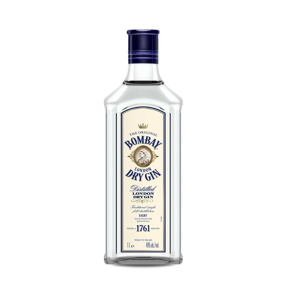 Gin Bombay Dry Etichetta Bianca 1 Litro