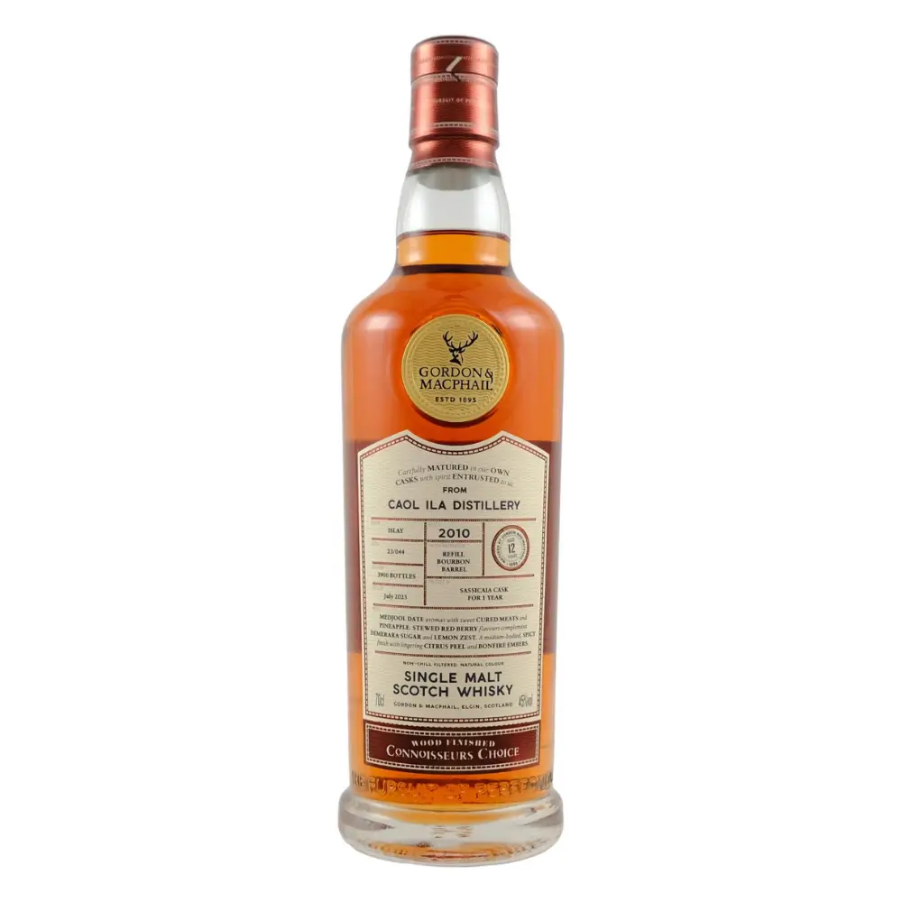 WHISKY CAOL ILA 2010 SASSICAIA CASK 45CONN CHOICE GORDON&MACPHAIL 75CL.