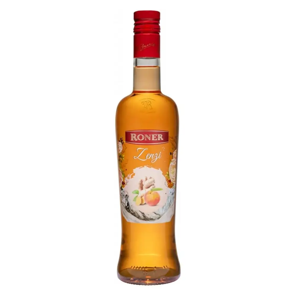 LIQUORE ALLO ZENZERO PESCA ZENZI RONER 70CL.