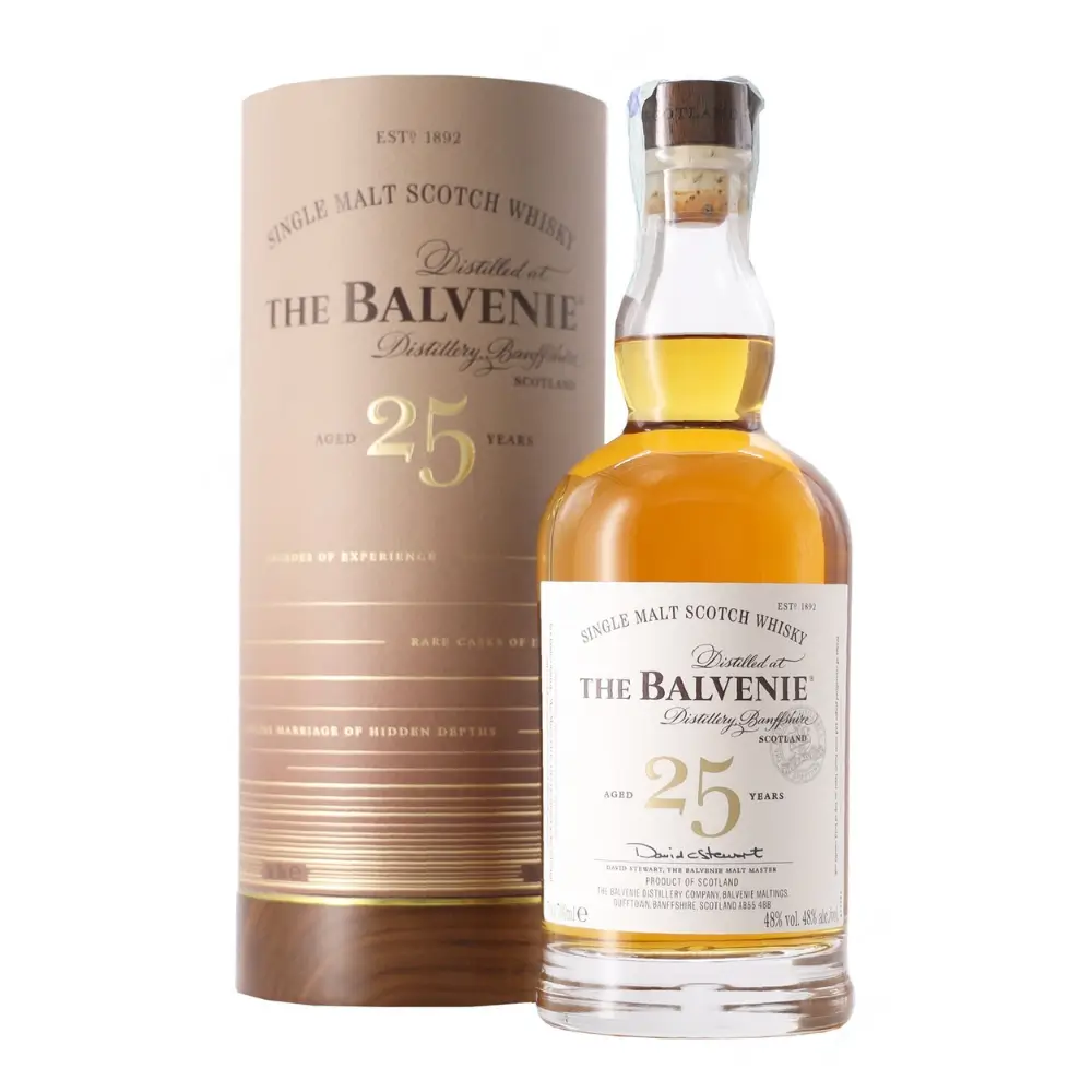 WHISKY BALVENIE 25A MARRIAGE 70CL.