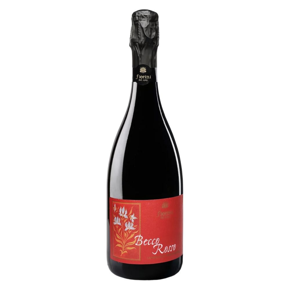 Lambrusco Secco Becco Rosso Fiorini Grasparossa 75Cl