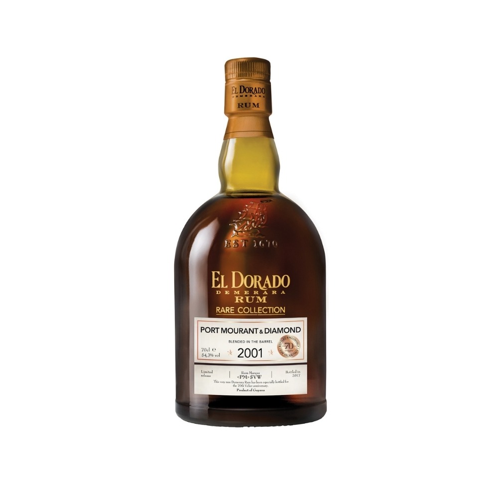 RUM DEMERARA EL DORADO PORT MOURANT 70CL.