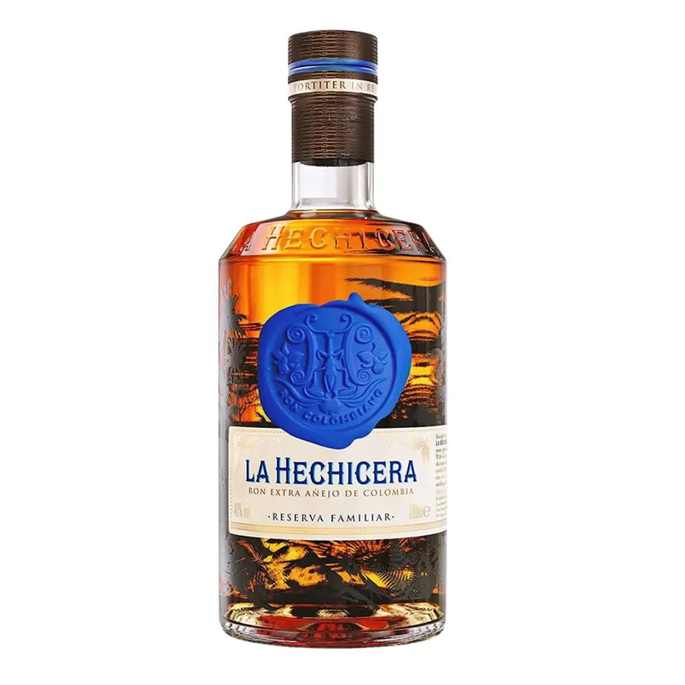 RUM LA HECHICERA RESERVA FAMILIAR ANEJO(COLOMBIA) 70CL.