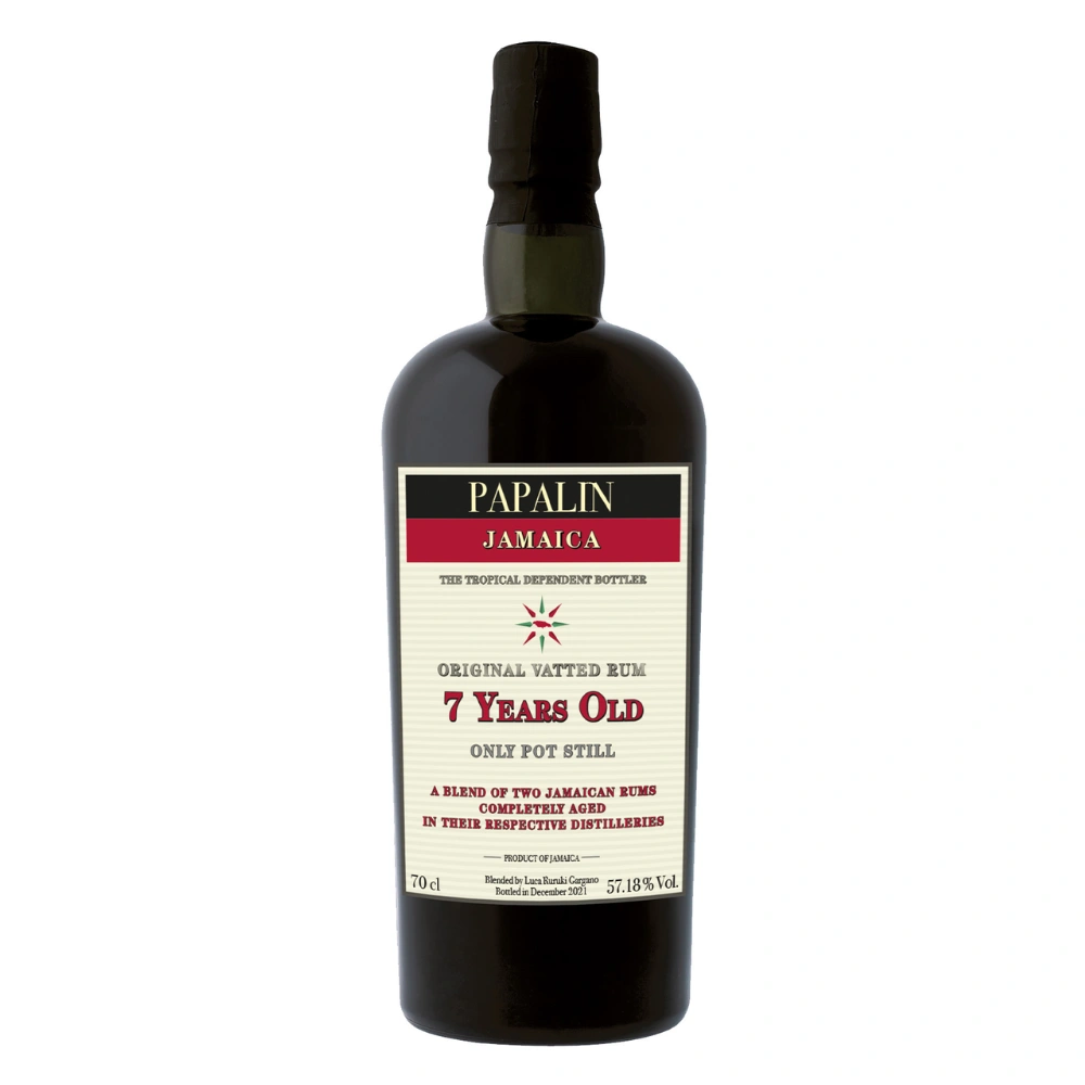 RUM PAPALIN JAMAICA ED.2021 7A. 57.18° 70CL