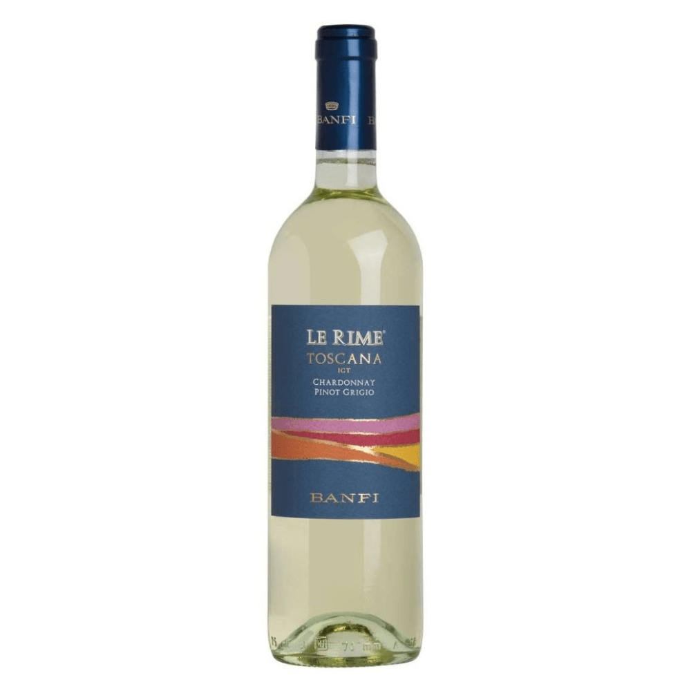 VINO CHARDONNAY PINOT GRIGIO LE RIME BANFI 2021 75CL.