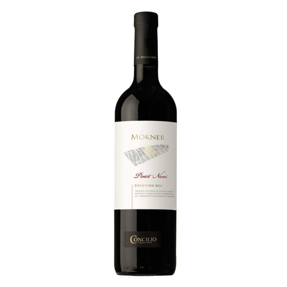 VINO PINOT NERO CONCILIO mokner 75CL.
