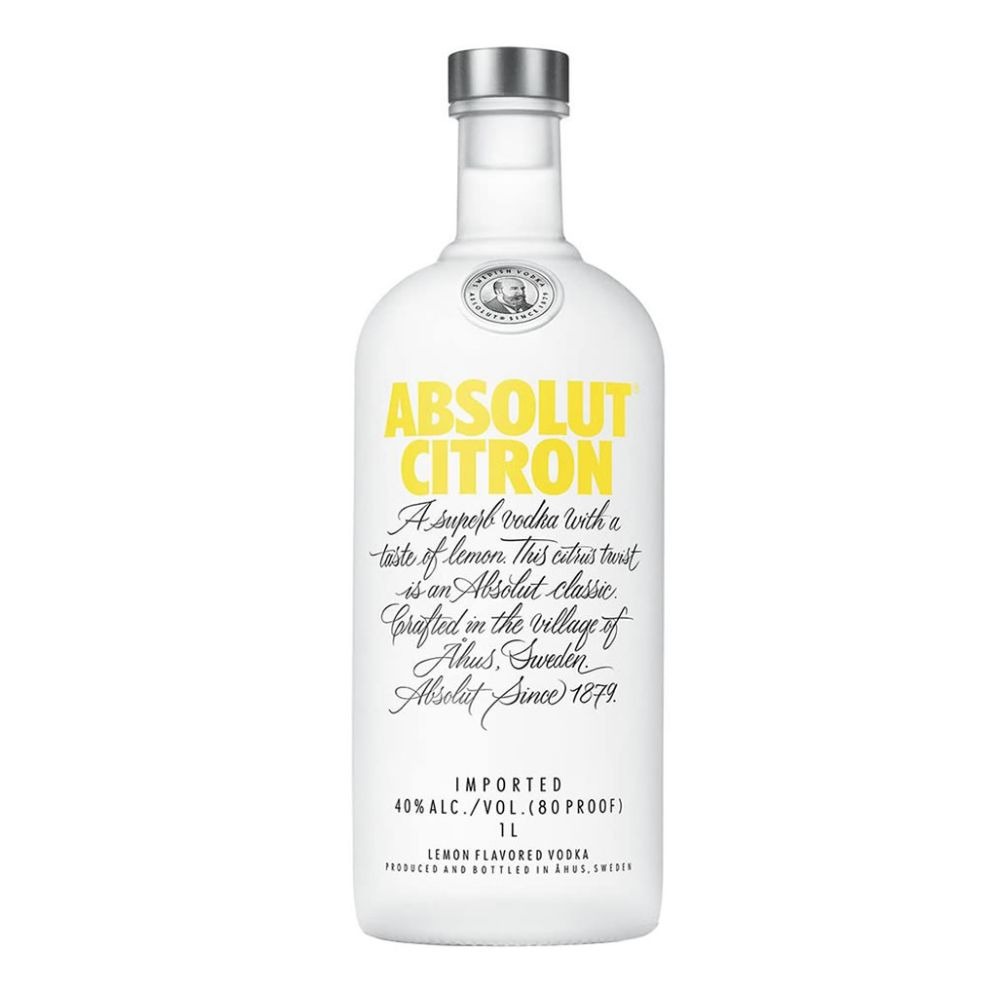 Vodka Absolut Citron 1Lt