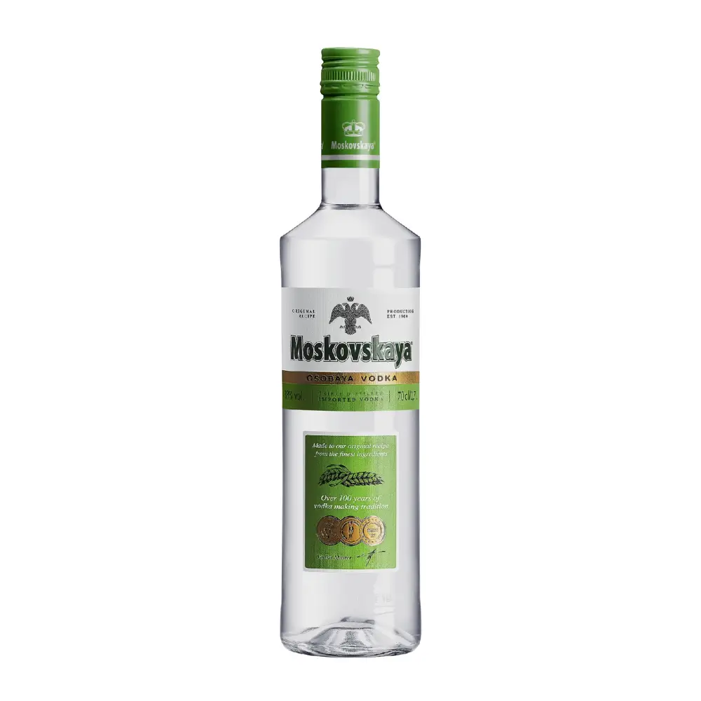 Vodka Moskovskaya 70Cl.