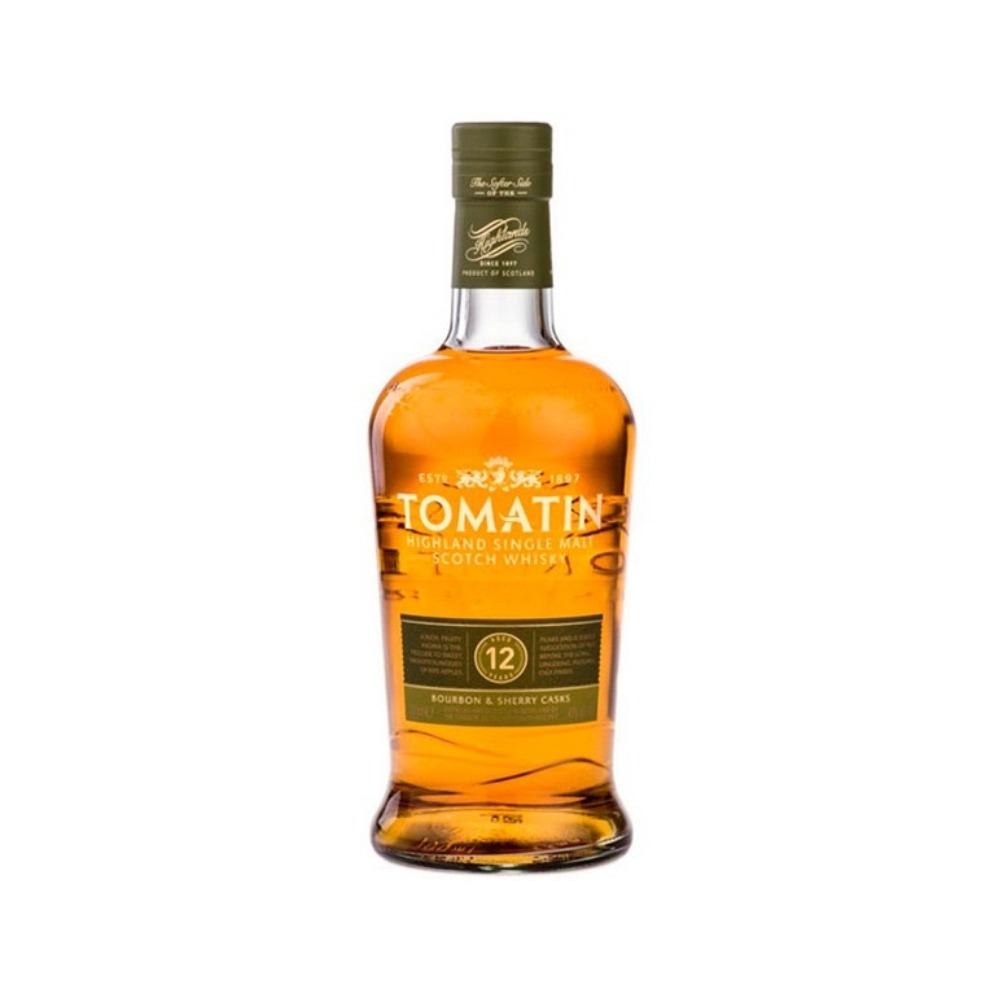 WHISKY TOMATIN 12A 70CL.