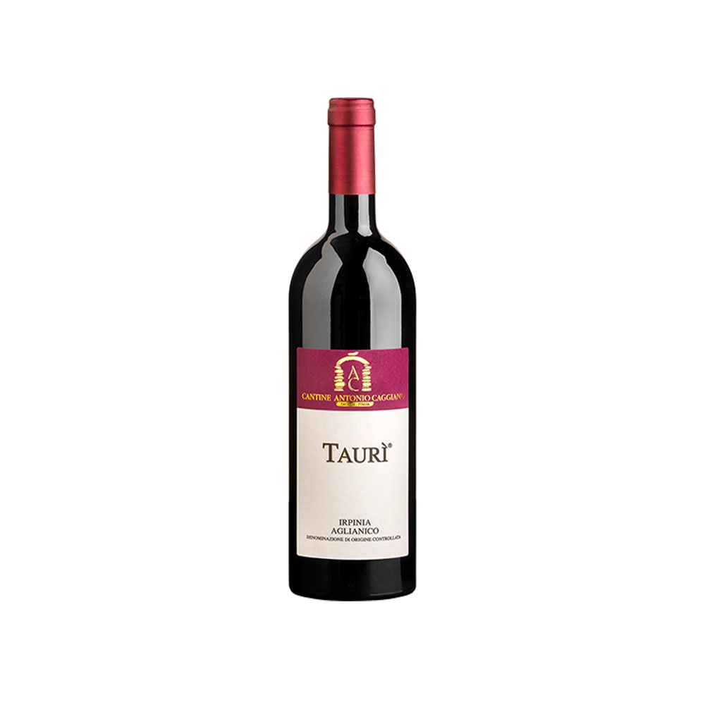 VINO AGLIANICO TAURI IRPINIA CAGGIANO 75CL.